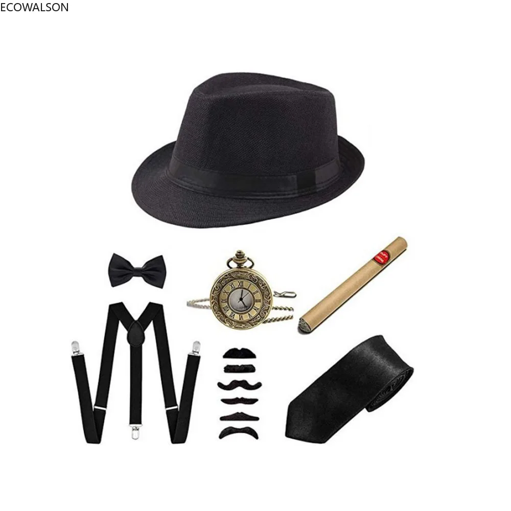 5 Pieces Stage Clothing Access - Men'S Accessories In The 1920S recension och pris