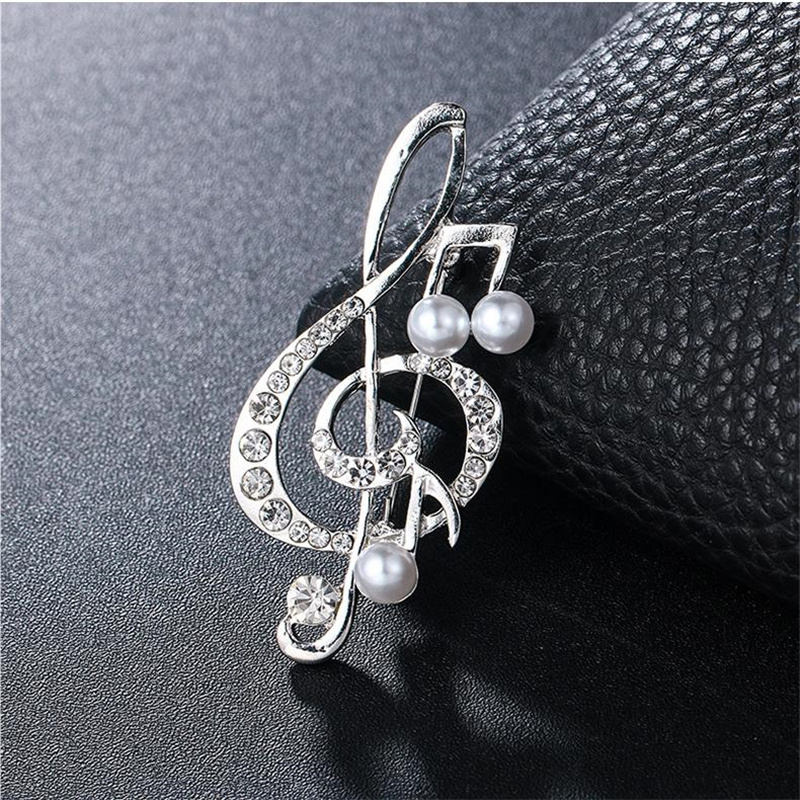 1Pc Elegant Musical Note Brooc - Men'S Accessories Gift Ideas recension och pris