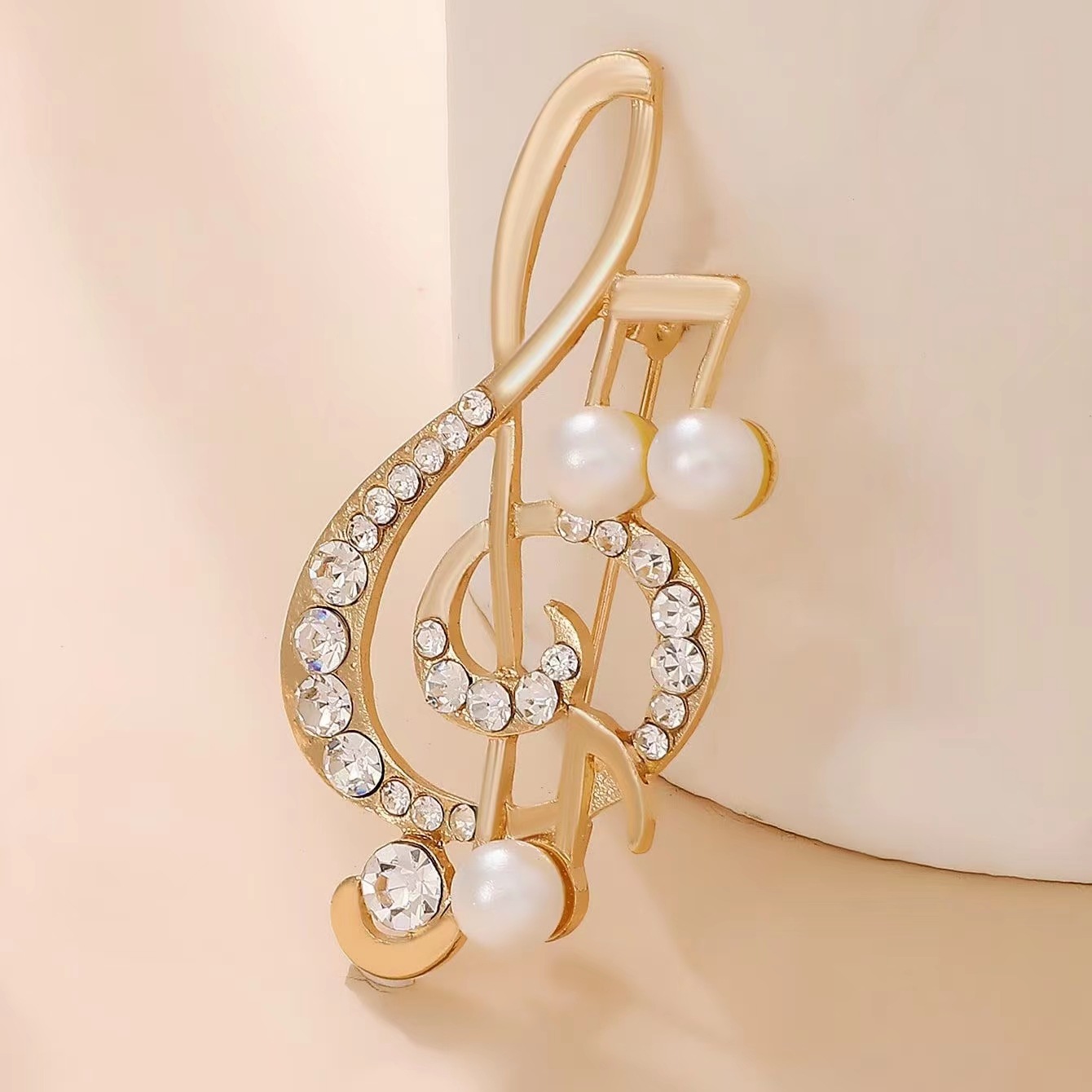 1Pc Elegant Musical Note Brooc - Men'S Accessories Gift Ideas recension och pris