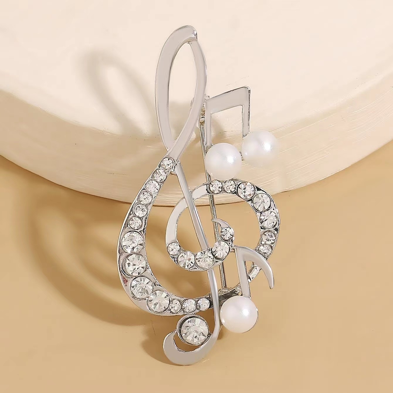 1Pc Elegant Musical Note Brooc - Men'S Accessories Gift Ideas recension och pris