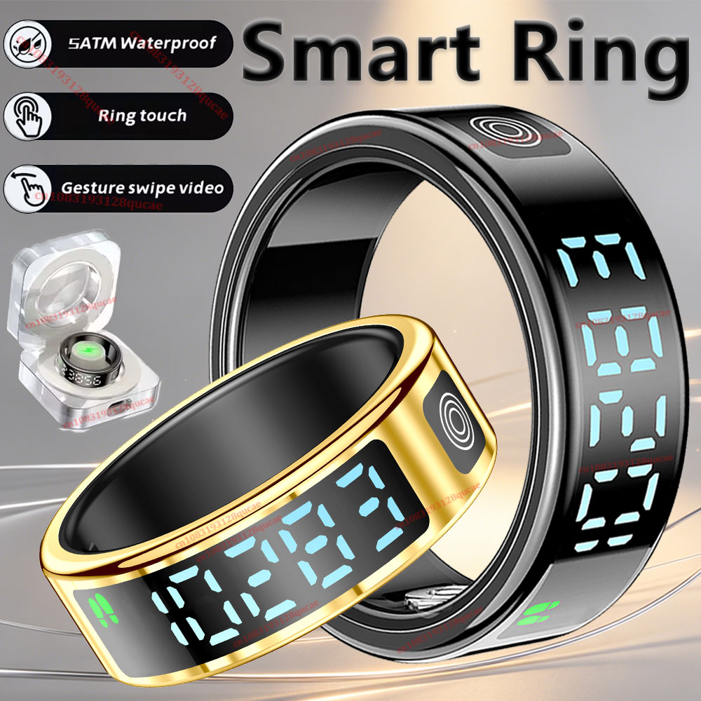2026 R12 Smart Ring with Displ - Men'S Accessories Display recension och pris