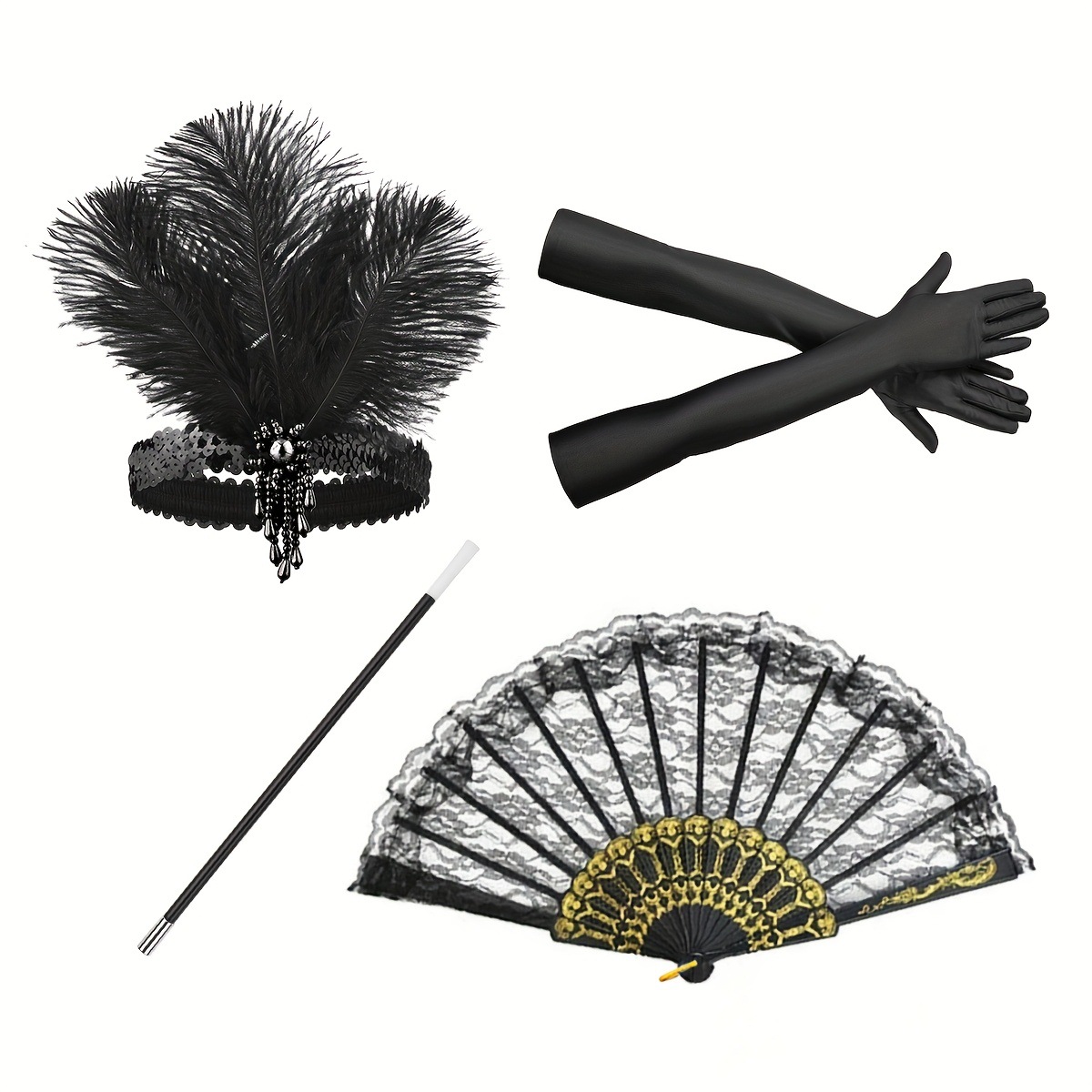 Children's Men's 1920s Retro O - Men'S Accessories In The 1920S recension och pris