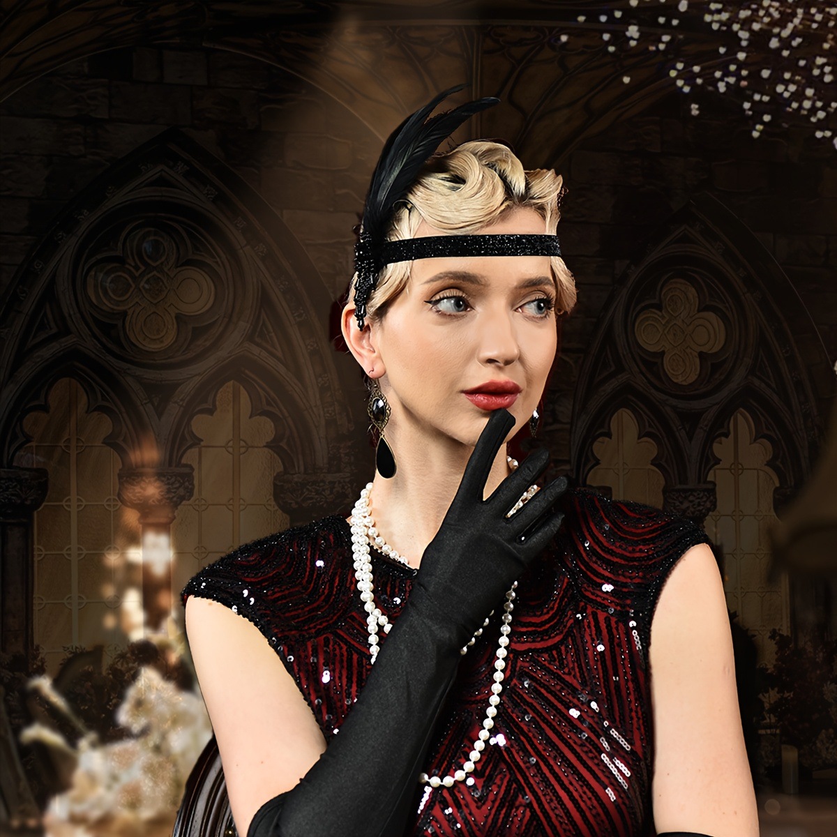 Children's Men's 1920s Retro O - Men'S Accessories In The 1920S recension och pris