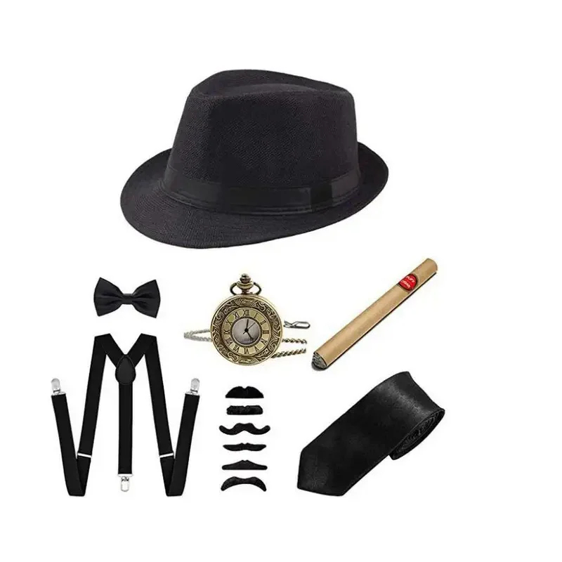 2026 1920S Halloween 20S Cospl - Men'S Accessories In The 1920S recension och pris