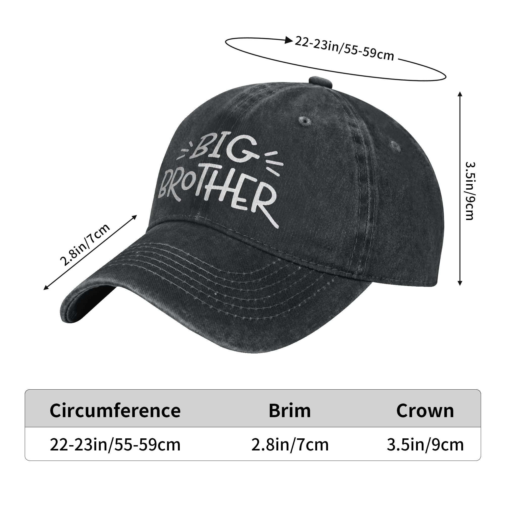 Big Brother Baseball Cap Sun   - Men'S Accessories On Sale recension och pris