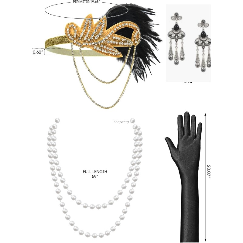 20er 1920s Dresses for Women,  - Men'S Accessories In The 1920S recension och pris