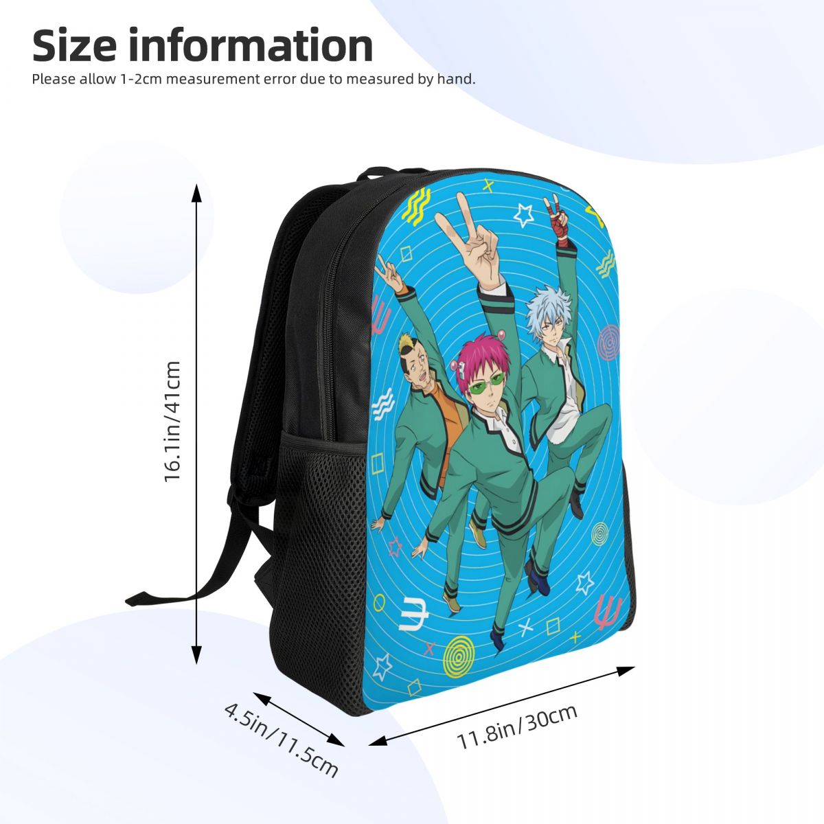 Personalized S-Saikies K Manga - Men'S Accessories Travel Bag recension och pris