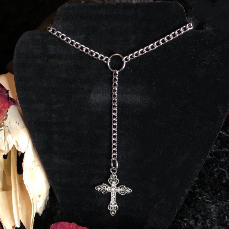 Gothic Crow Skull Necklace For - Men'S Vampire Accessories recension och pris