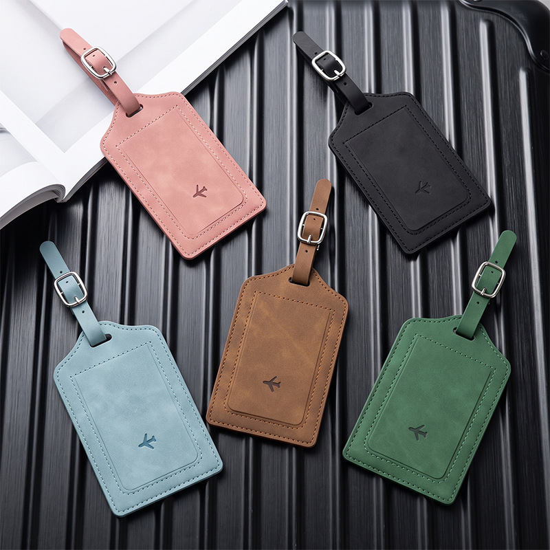 1PC PU Leather Luggage Tag Wom - Men'S Accessories Travel Bag recension och pris