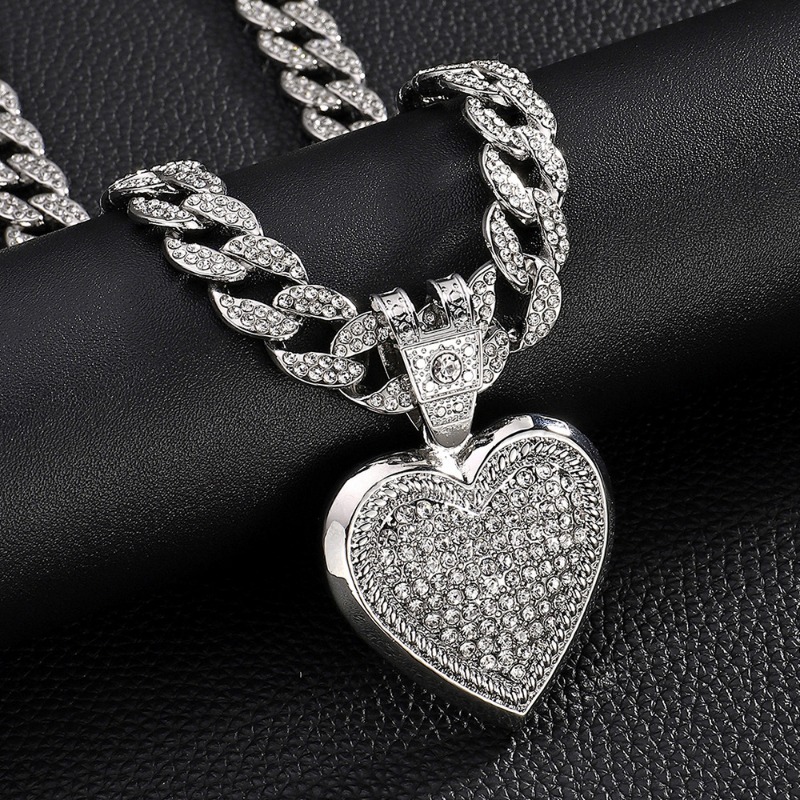 Trendy Minimalist Heart Pendan - Men'S Accessories Instagram recension och pris