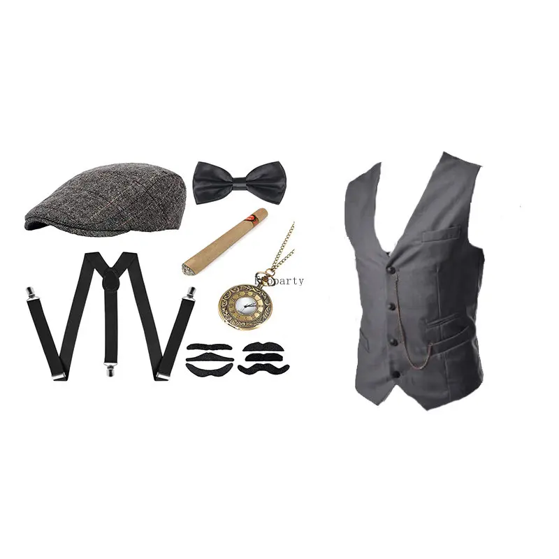 Men's Gangster Costume And Acc - Men'S Accessories In The 1920S recension och pris