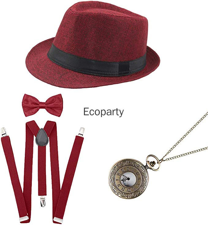 Karnival Party Roaring Mens 19 - Men'S Accessories In The 1920S recension och pris