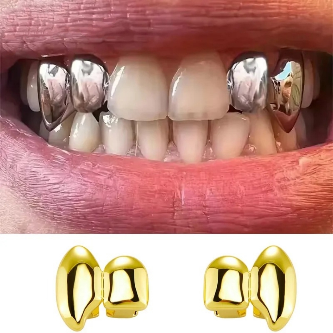 2PCS Vampire DIY Double Fangs  - Men'S Vampire Accessories recension och pris