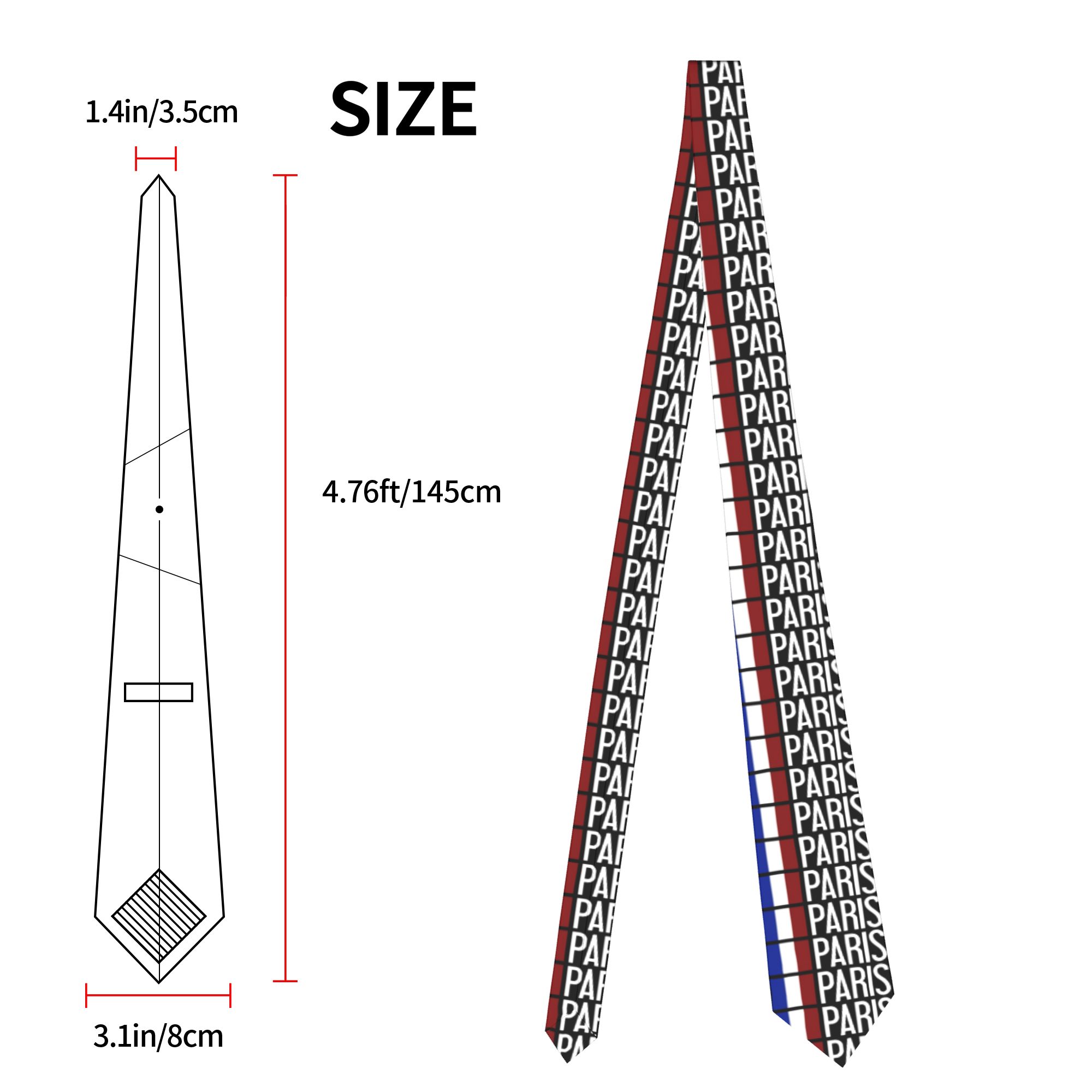 Men's Tie France French Flag P - Men'S Accessories Paris recension och pris