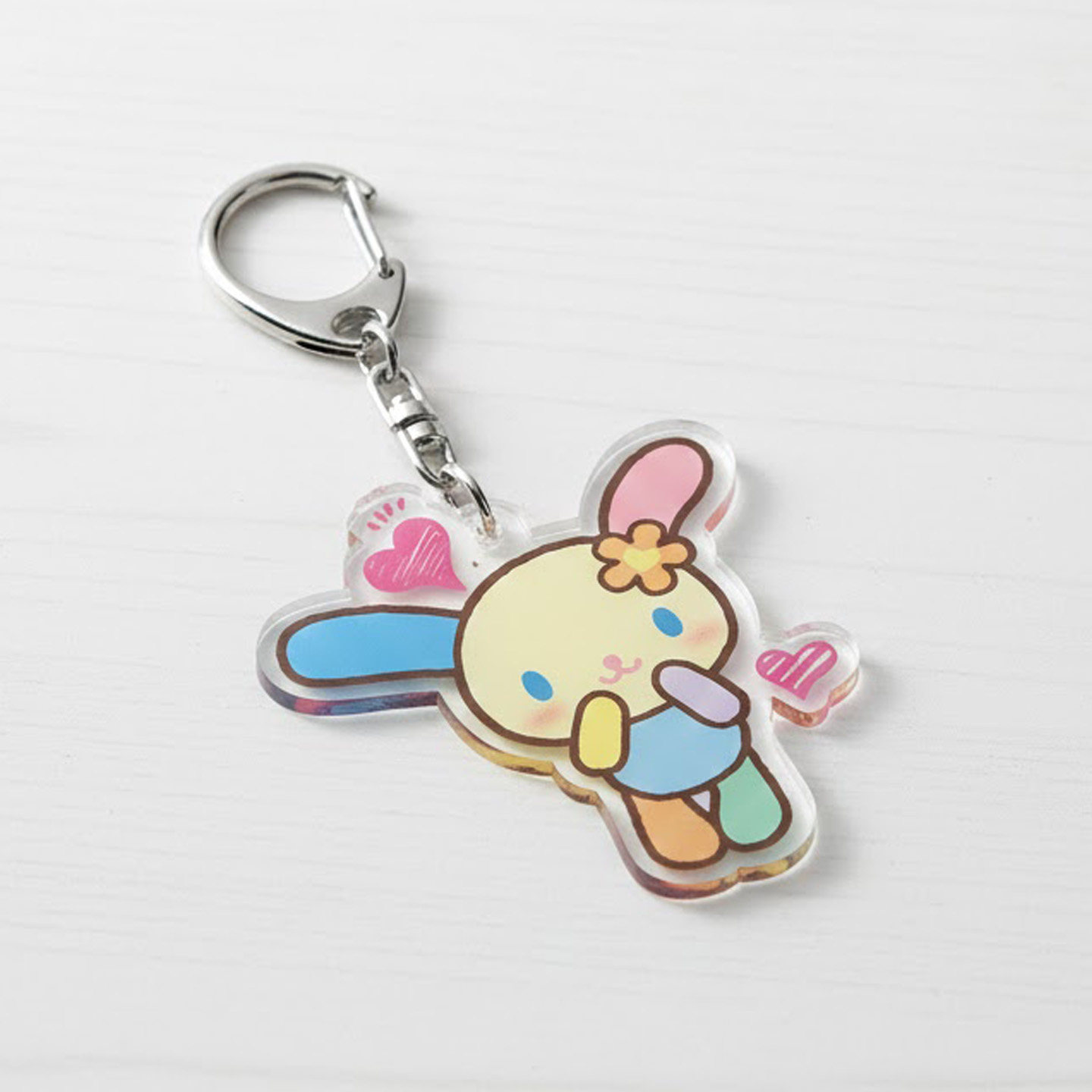 Cute Cinnamoroll Flower Acryli - Men Keychain Accessories recension och pris