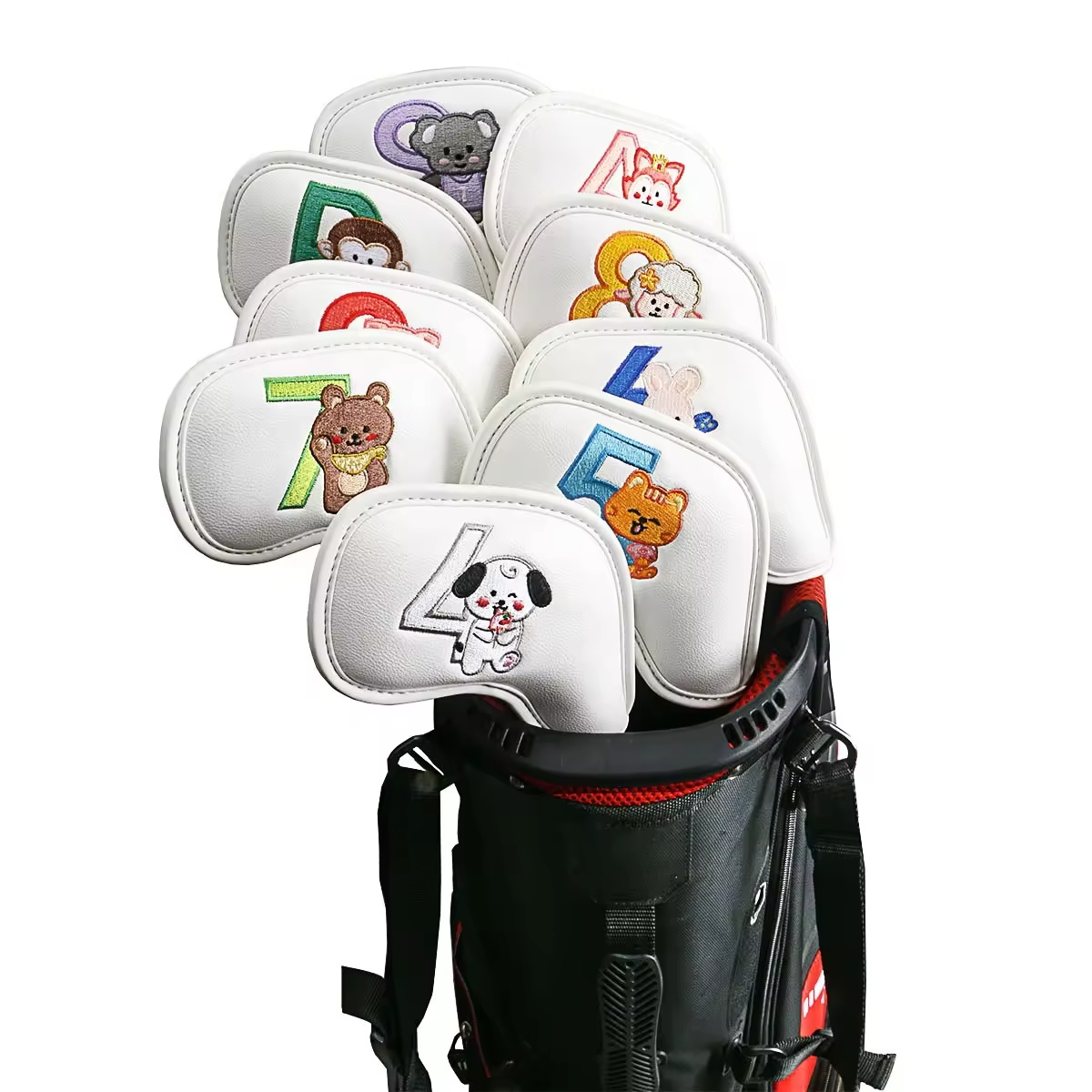 9Pcs Cute Cartoon Animal Golf  - Men Accessories Style recension och pris