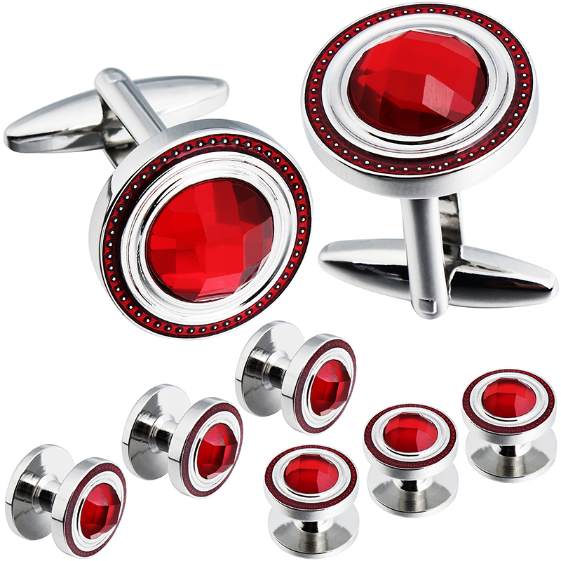 HAWSON Crystal Cufflinks and S - Cufflink Box Set recension och pris