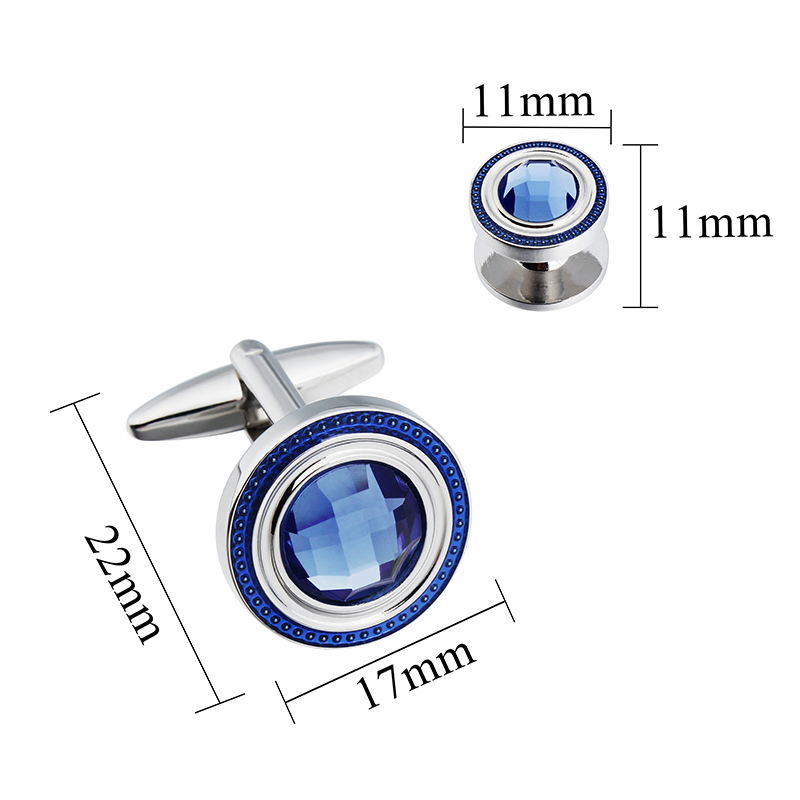 HAWSON Crystal Cufflinks and S - Cufflink Box Set recension och pris