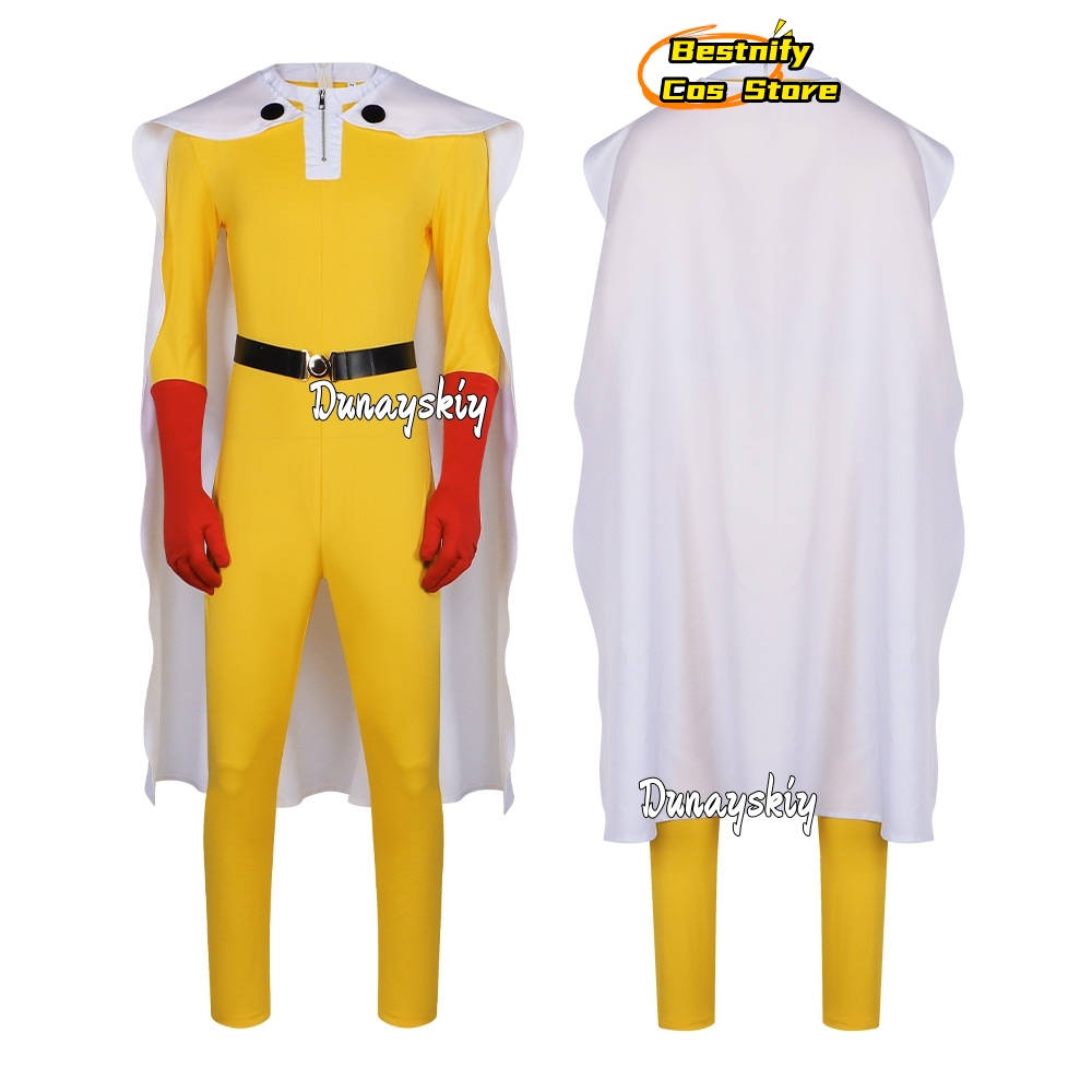 Saitama MAN Cosplay Jumpsuit C - Men'S Accessories Japan recension och pris