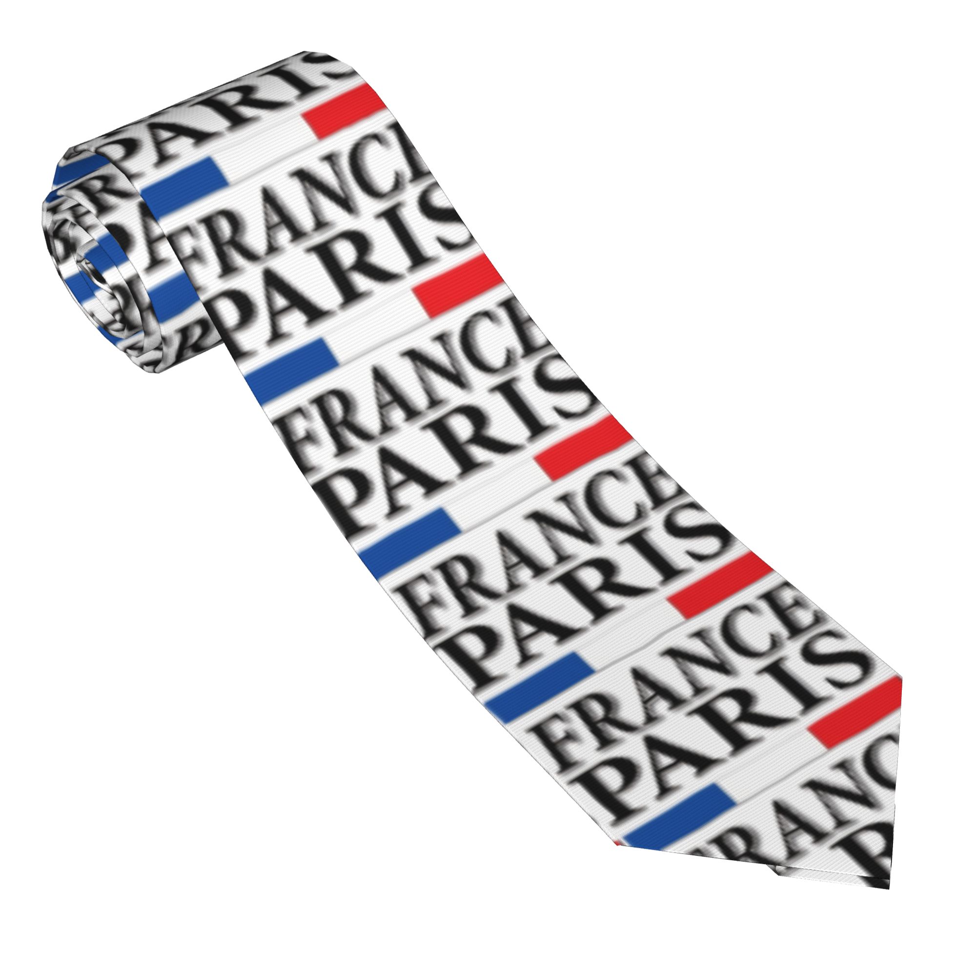Paris France with French Flag  - Men'S Accessories Paris recension och pris