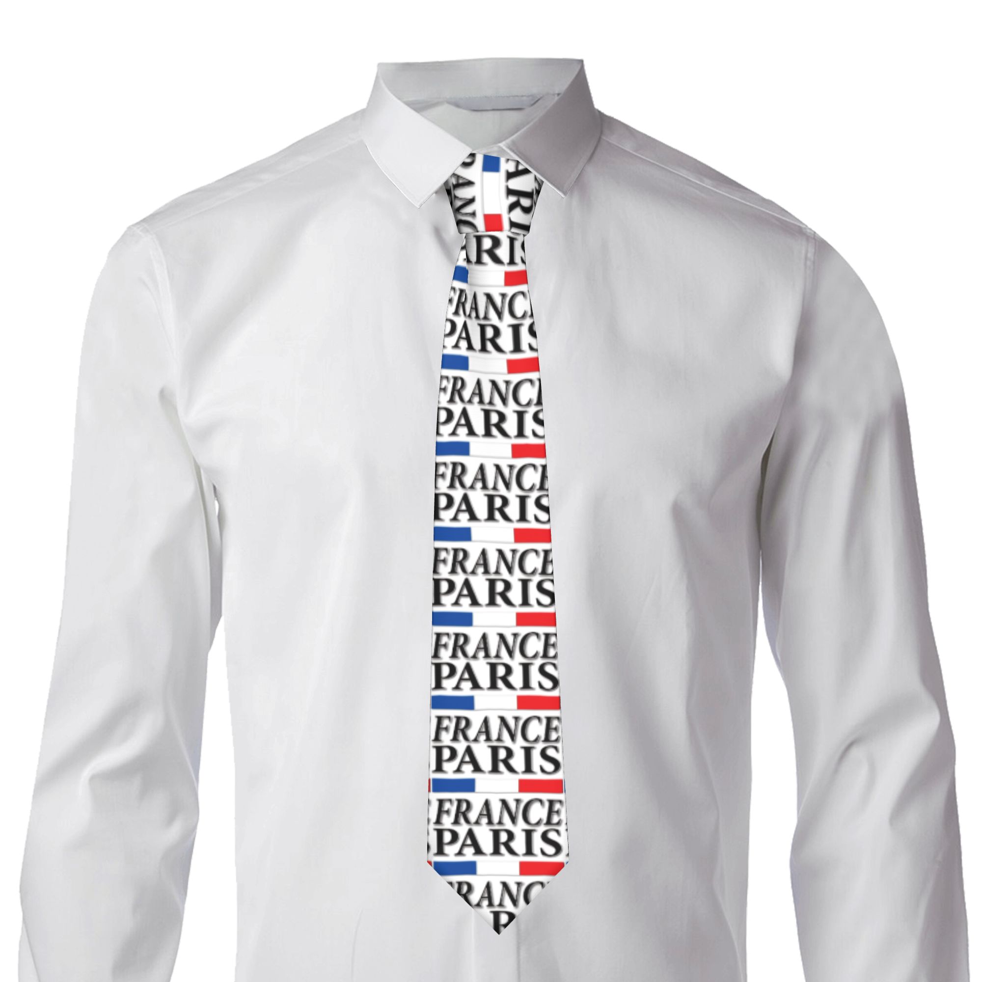 Paris France with French Flag  - Men'S Accessories Paris recension och pris