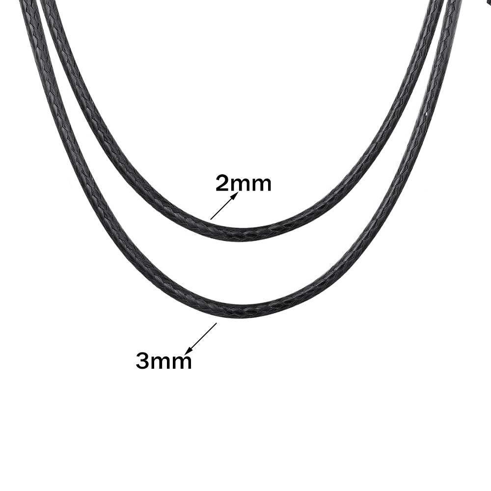 2MM/3MM 45/50/60cm Black Water - Men Accessories Chain recension och pris