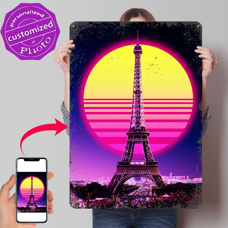 Paris Eiffel Tower Retro Perso - Men'S Accessories Paris recension och pris