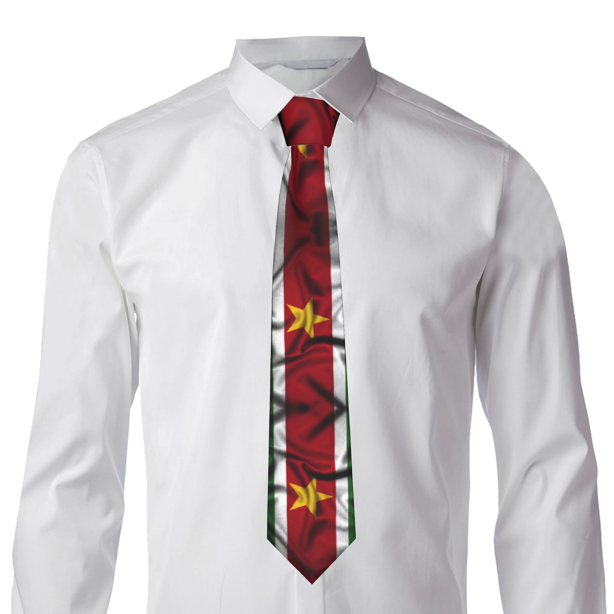 Suriname Flag Tie  Business Ne - Men'S Accessories Gift Ideas recension och pris