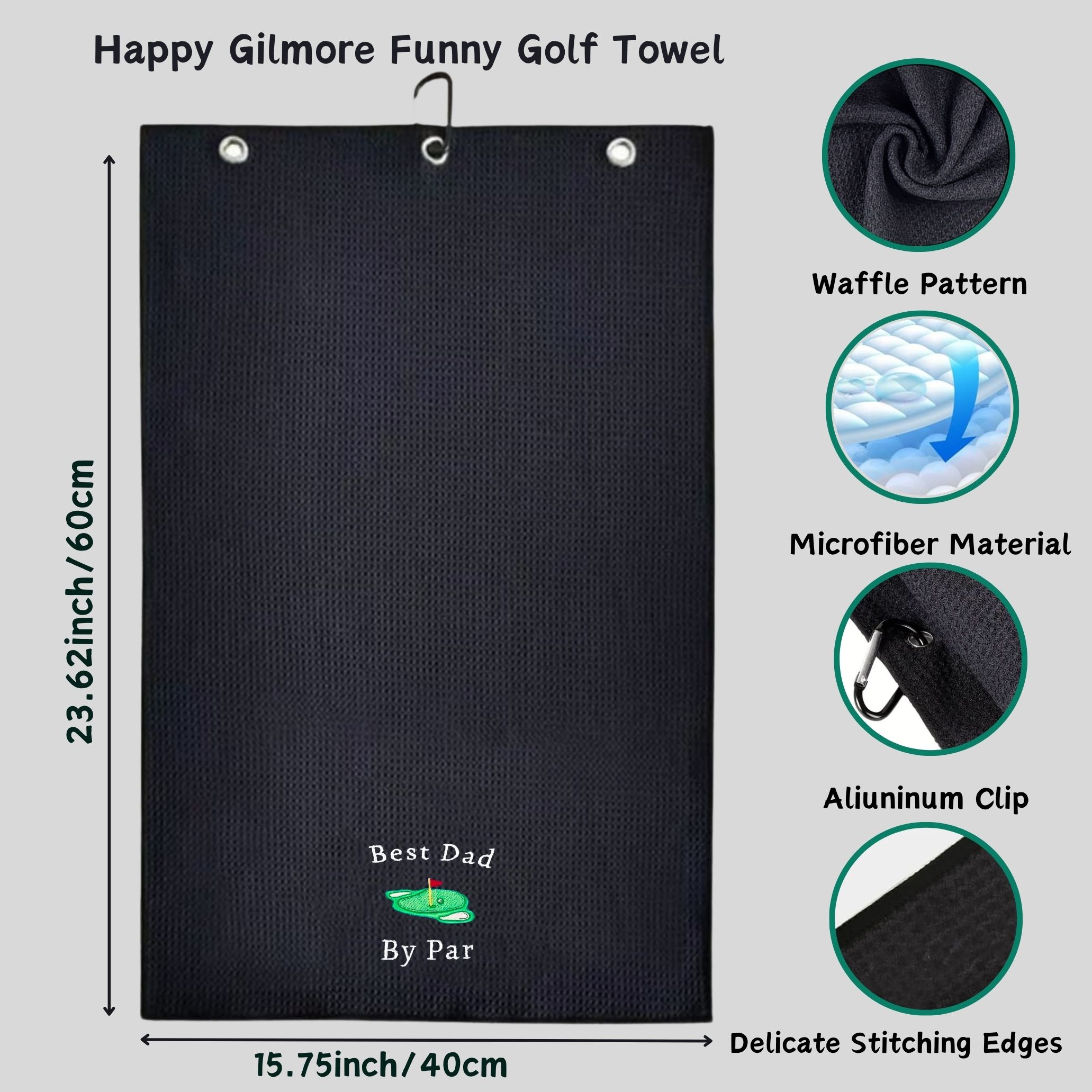 Best Dad Microfiber Premium Go - Men'S Accessories Premium recension och pris